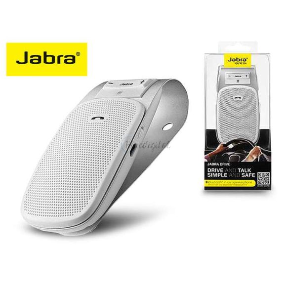 Jabra Drive Bluetooth autós kihangosító - MultiPoint - fehér