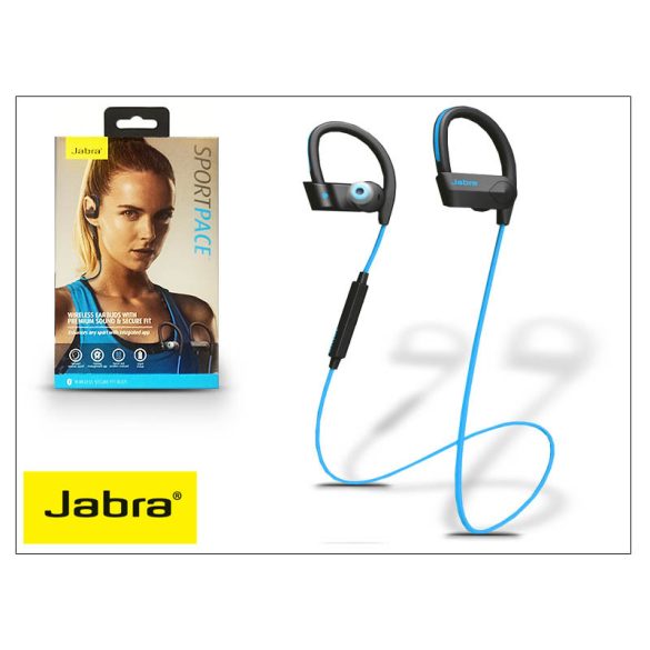 Jabra Sport Pace Bluetooth sztereó headset v4.0 - MultiPoint - black/blue