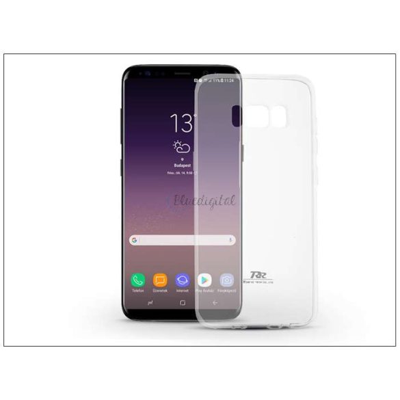 Samsung G955F Galaxy S8 Plus szilikon hátlap - Roar Ultra Thin 0.3 mm - átlátszó