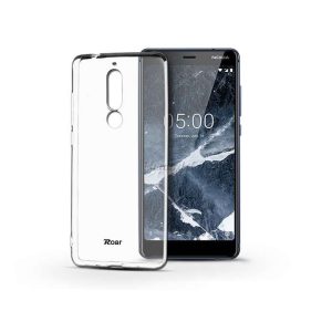 Nokia 5.1 szilikon hátlap - Roar All Day Full 360 - átlátszó