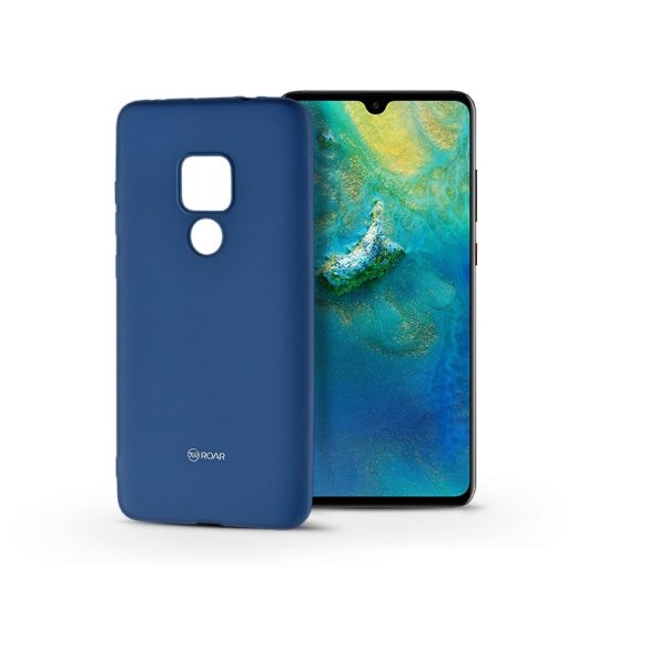 Huawei Mate 20 szilikon hátlap - Roar All Day Full 360 - kék