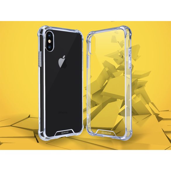 Apple iPhone X/XS szilikon hátlap - Roar Armor Gel - átlátszó