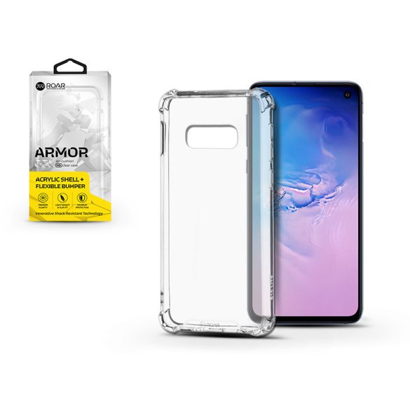 Samsung G970U Galaxy S10e szilikon hátlap - Roar Armor Gel - transparent