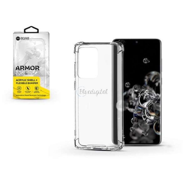 Samsung G988F Galaxy S20 Ultra szilikon hátlap - Roar Armor Gel - átlátszó