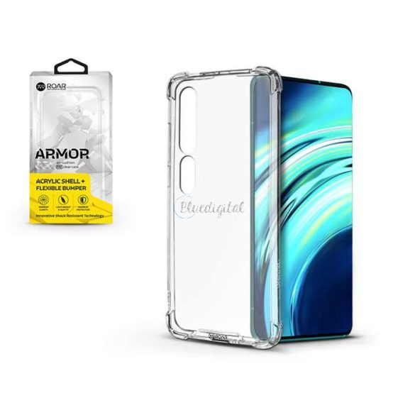 Xiaomi Mi 10 szilikon hátlap - Roar Armor Gel - átlátszó