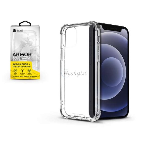 Apple iPhone 12 Mini szilikon hátlap - Roar Armor Gel - átlátszó