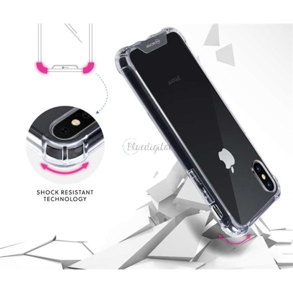 Apple iPhone 12 Mini szilikon hátlap - Roar Armor Gel - átlátszó