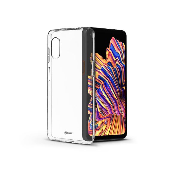 Samsung G715FN Galaxy Xcover Pro szilikon hátlap - Roar All Day Full 360 -      átlátszó