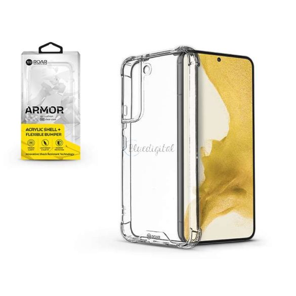 Samsung S901B Galaxy S22 5G szilikon hátlap - Roar Armor Gel - átlátszó