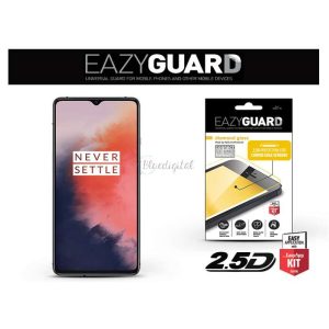 OnePlus 7T gyémántüveg képernyővédő fólia - Diamond Glass 2.5D Fullcover - fekete