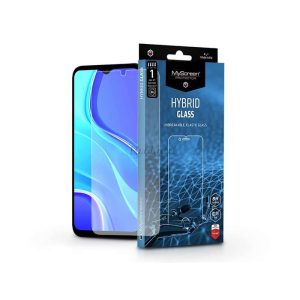Xiaomi Redmi 9 rugalmas üveg képernyővédő fólia - MyScreen Protector Hybrid     Glass - átlátszó