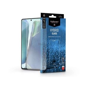 Samsung N980F Galaxy Note 20 rugalmas üveg képernyővédő fólia - MyScreen        Protector Hybrid Glass - átlátszó