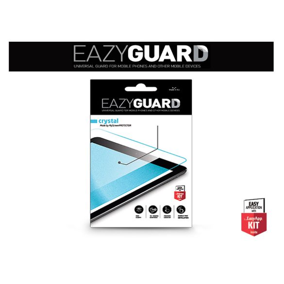 EazyGuard univerzális képernyővédő fólia - 13", méret - Crystal - 1 db/csomag (270x210 mm) - ECO csomagolás