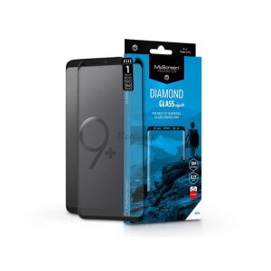 Samsung G965F Galaxy S9 Plus edzett üveg képernyővédő fólia ívelt kijelzőhöz -  MyScreen Protector Diamond Glass Edge3D - fekete