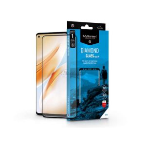 OnePlus 8 edzett üveg képernyővédő fólia ívelt kijelzőhöz - MyScreen Protector  Diamond Glass Edge3D - fekete