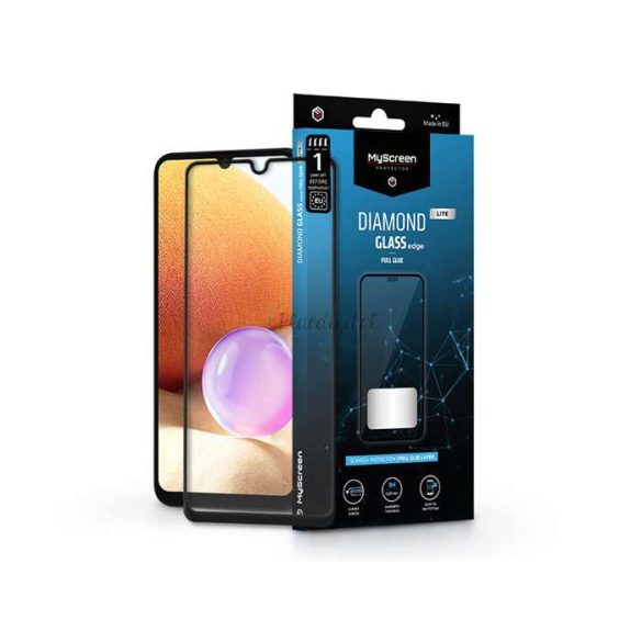 Samsung A315F Galaxy A31/A325F Galaxy A32 LTE edzett üveg képernyővédő fólia - MyScreen Protector Diamond Glass Lite Edge2.5D Full Glue - black