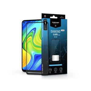 Xiaomi Redmi Note 9/Redmi Note 9T 5G/Redmi 10X 4G edzett üveg képernyővédő fólia- MyScreen Protector Diamond Glass Lite Edge2.5D Full Glue - fekete