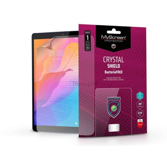 Huawei MatePad T8 LTE képernyővédő fólia - MyScreen Protector Crystal Shield BacteriaFree - 1 db/csomag - transparent