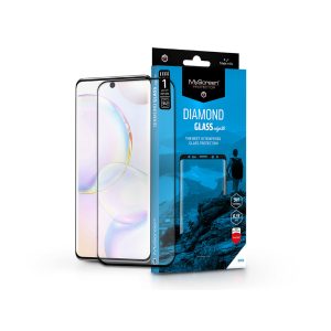 Honor 50/Huawei Nova 9 edzett üveg képernyővédő fólia ívelt kijelzőhöz -        MyScreen Protector Diamond Glass Edge3D - fekete