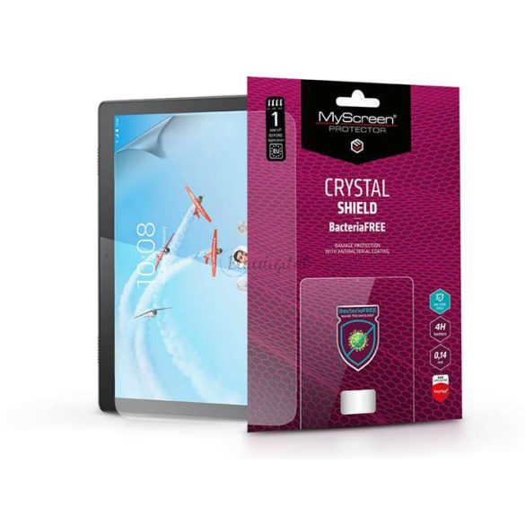Lenovo Tab M10 TB-X505 képernyővédő fólia - MyScreen Protector Crystal Shield BacteriaFree - 1 db/csomag - transparent