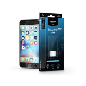 Apple iPhone 6/6S edzett üveg képernyővédő fólia - MyScreen Protector Diamond   Glass Lite Full Glue - átlátszó