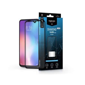 Xiaomi Mi 9 SE edzett üveg képernyővédő fólia - MyScreen Protector Diamond GlassLite Edge2.5D Full Glue - fekete