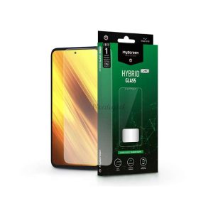 Xiaomi Poco X3/X3 Pro rugalmas üveg képernyővédő fólia - MyScreen Protector     Hybrid Glass Lite - átlátszó