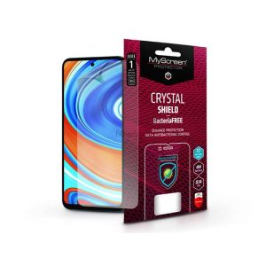 Xiaomi Redmi Note 9 Pro/Note 9S/Mi 10T Lite képernyővédő fólia - MyScreen       Protector Crystal Shield BacteriaFree - 1 db/csomag - átlátszó