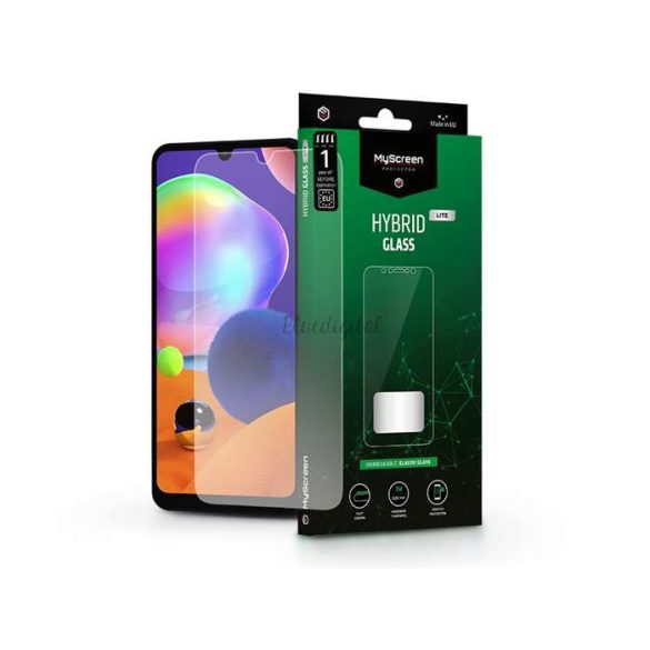 Samsung A315F Galaxy A31/A325F Galaxy A32 rugalmas üveg képernyővédő fólia -    MyScreen Protector Hybrid Glass Lite - átlátszó