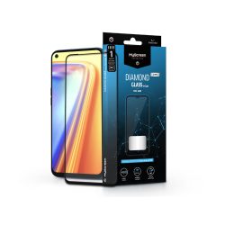   Realme 7 edzett üveg képernyővédő fólia - MyScreen Protector Diamond Glass Lite Edge2.5D Full Glue - fekete