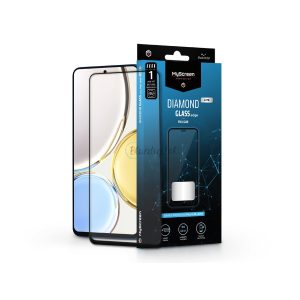 Honor Magic 4 Lite/X30/X9 5G edzett üveg képernyővédő fólia - MyScreen          ProtectorDiamond Glass Lite Edge2.5D Full Glue - fekete