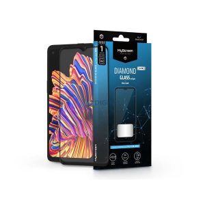 Samsung G736U Galaxy Xcover 6 Pro edzett üveg képernyővédő fólia - MyScreen     Protector Diamond Glass Lite Edge2.5D Full Glue - fekete