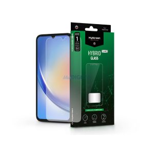 Samsung SM-A346 Galaxy A34 5G rugalmas üveg képernyővédő fólia - MyScreen       Protector Hybrid Glass Lite - átlátszó