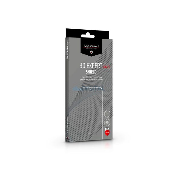 Samsung SM-S918 Galaxy S23 Ultra hajlított képernyővédő fólia - MyScreen        Protector 3D Expert Pro Shield 0.15 mm - átlátszó