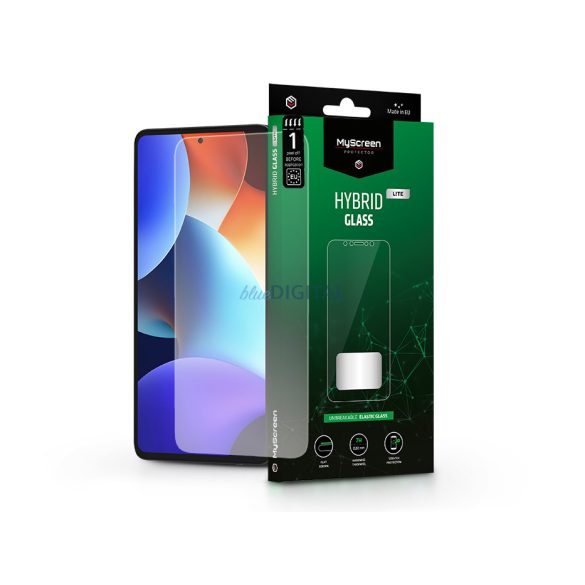 Xiaomi Redmi Note 12 Pro+ 5G rugalmas üveg képernyővédő fólia - MyScreen        Protector Hybrid Glass Lite - átlátszó