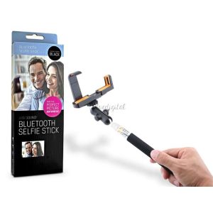 LED Sound Selfie Holder bluetoothos szelfi bot exponáló gombbal - 20 db/csomag - fekete