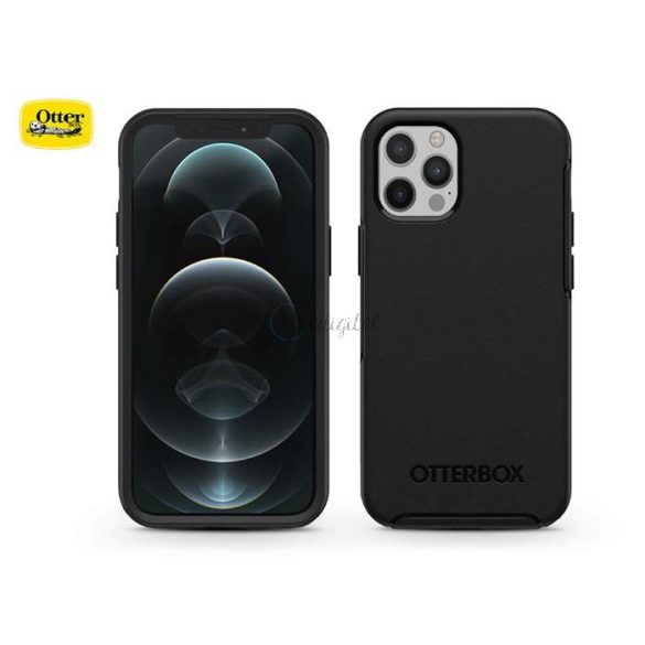 Apple iPhone 12/12 Pro védőtok - OtterBox Symmetry - fekete