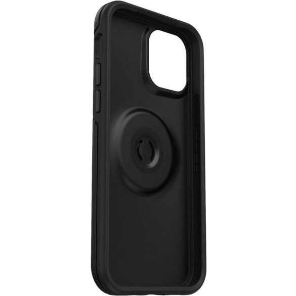 Apple iPhone 12/12 Pro védőtok - OtterBox Symmetry Popsockets - fekete