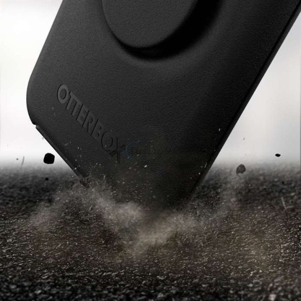 Apple iPhone 12/12 Pro védőtok - OtterBox Symmetry Popsockets - fekete