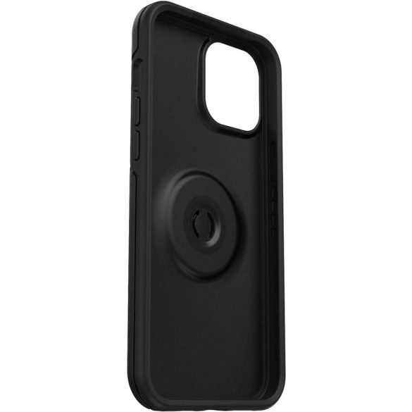 Apple iPhone 12 Pro Max védőtok - OtterBox Symmetry Popsockets - fekete