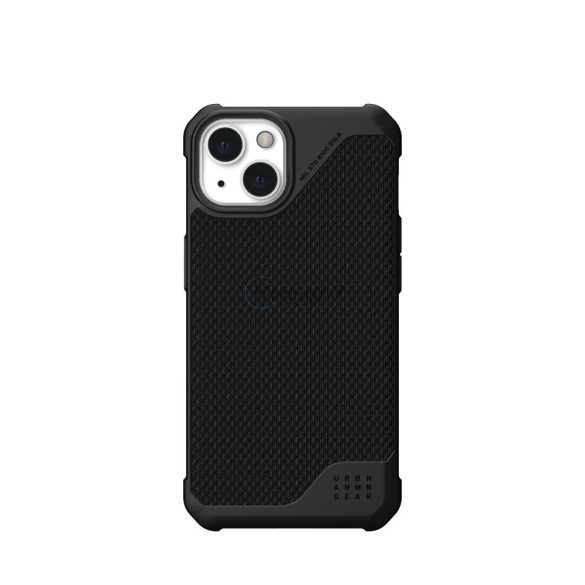 (UAG) Urban Armour Gear Metropolis LT Magsafe iPhone 13 fekete Kevlar