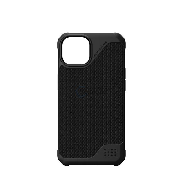 (UAG) Urban Armour Gear Metropolis LT Magsafe iPhone 13 fekete Kevlar