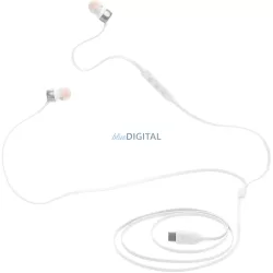   Vezetékes fülhallgató, USB-C csatlakozóval, JBL Tune 310C, fehér