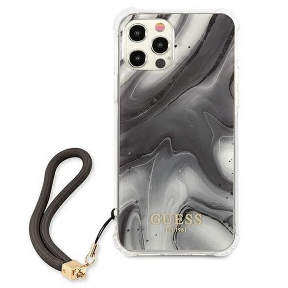 Eredeti tok Gues Guhcp12lkSMAGR for iPhone 12 Pro Max Marble vezeték szürke