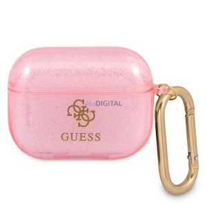 Guess GUAPUCG4GP Glitter Collection tok AirPods Pro - rózsaszín