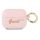 Guess GUAPSSSI Silicone Vintage Script tok AirPods Pro - rózsaszín