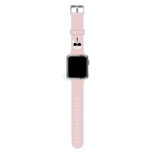 Óraszíj Apple Watch Silicone Karl Lagerfeld Head 42/44 mm -es szíjat.
