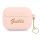 Guess GUAPLSCHSP Silicone Charm Heart Collection tok AirPods Pro - rózsaszín