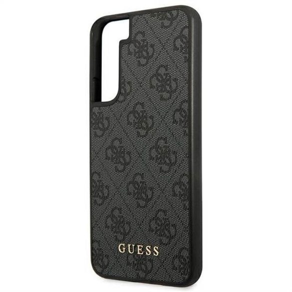 Eredeti tok Guess guhcs22Sg4gfgr Samsung s22 (4g fém arany logó / szürke)