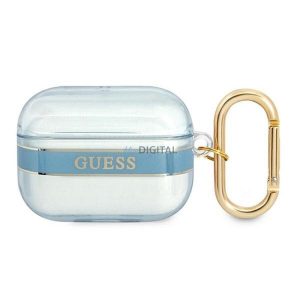 Guess GUAPHHTSB Strap Collection tok AirPods Pro - kék